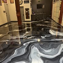 All About Epoxy floor project
